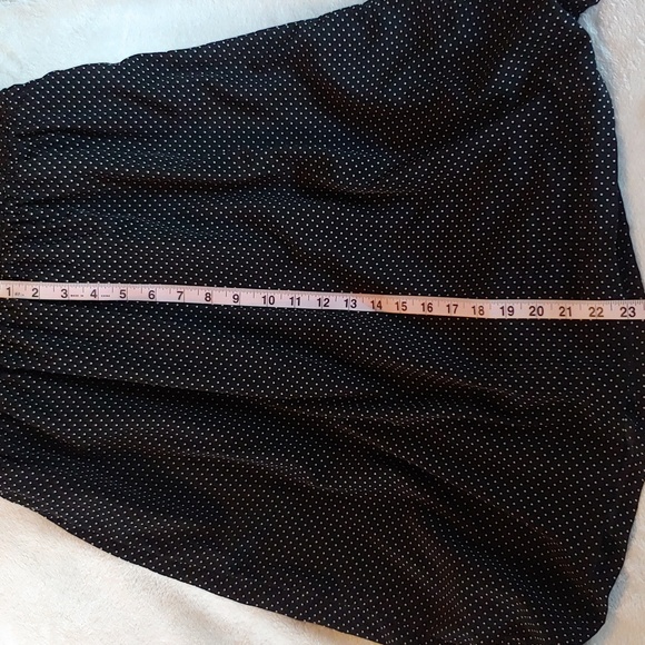 Women's High Waist Polkadot Dress in Black & White, 12 size - Picture 10 of 13